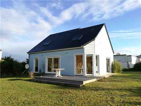 Ferienhaus La maison bleue, Entspannung am Meer!, Lindbergh-Plage, Cotentin, Basse-Normandie, Frankreich, Bild 1