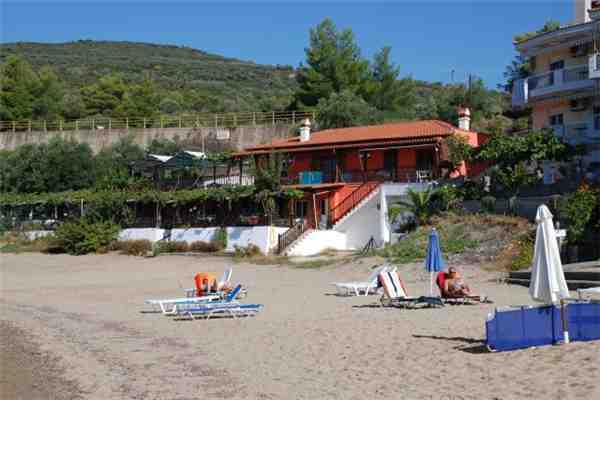 Ferienwohnung Studio im Haus des Fischers direkt am Strand, Psakoudia, Sithonia, Makedonien, Griechenland, Bild 1