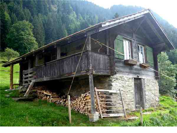 Ferienhaus Alphütte Alp Schneit, Gündlischwand, Jungfrauregion, Berner Oberland, Schweiz, Bild 1