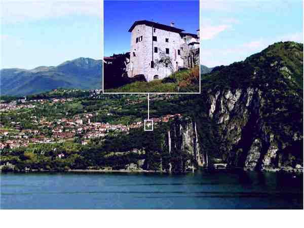 Ferienwohnung Zorzino Castle, Riva di Solto, Iseosee, Lombardei, Italien, Bild 1