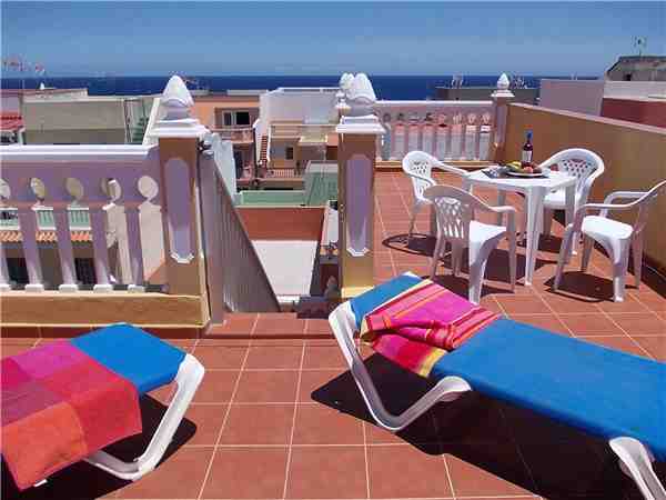 Ferienwohnung Fewo mit großer Dachterrasse am Meer, La Listada, Teneriffa, Kanarische Inseln, Spanien, Bild 1
