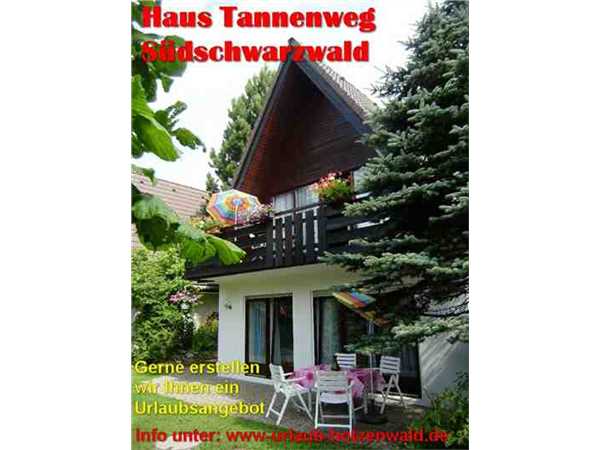 Ferienwohnung 'Haus Tannenweg' im Ort Herrischried