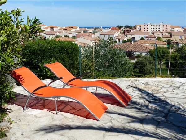 Ferienhaus 'Soleil - Meerblick u. Pool - WLAN - große Terrasse' im Ort Narbonne-Plage