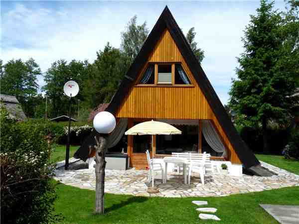 Ferienhaus 'Finnhütte' im Ort Trassenheide