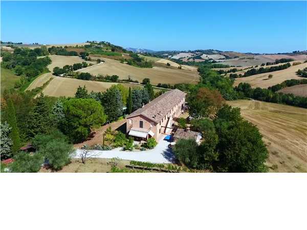 Ferienwohnung Agriturismo Country house Montesoffio, Barchi, Pesaro und Urbino, Marken, Italien, Bild 1