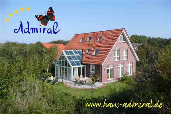 Ferienhaus Haus Admiral, Spiekeroog, Ostfriesische Inseln, Niedersachsen, Deutschland, Bild 1