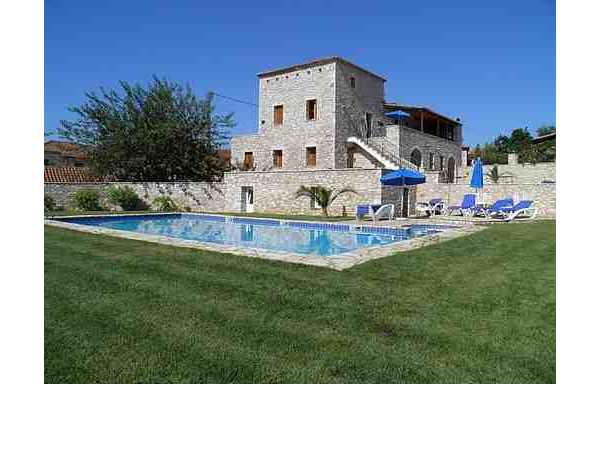 Ferienhaus Messenien Südwest Peloponnes - Privat pool, Mystraki, Messenien, Peloponnes, Griechenland, Bild 1