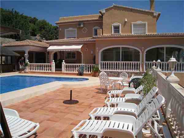 Ferienhaus Luxus-Villa mit Meerblick, Calpe, Alicante, Valencia, Spanien, Bild 1