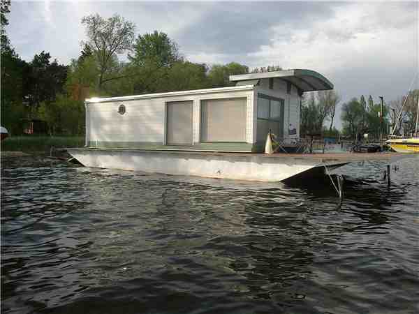 Ferienhaus Hausboot, Plaue, Havelland-Fläming, Brandenburg, Deutschland, Bild 1