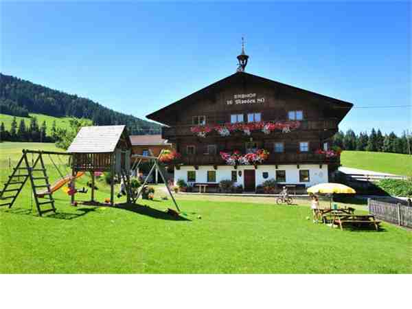 Ferienhaus 'Bio-Bauernhof Moosen - FeWo Alpenrose' im Ort Hopfgarten im Brixental