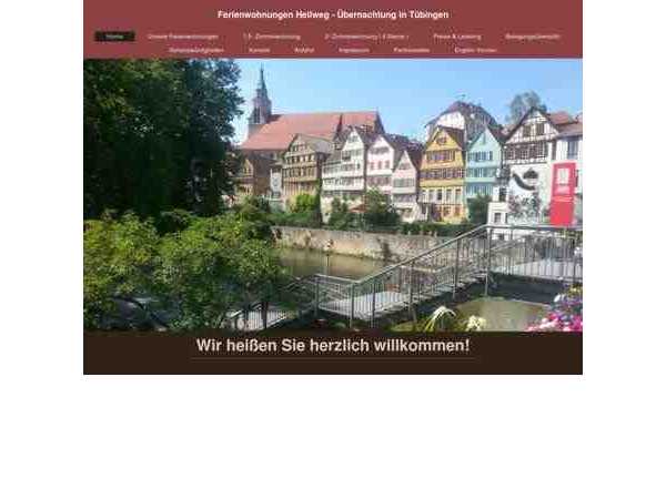 Ferienwohnung 'Hellweg' im Ort Tübingen