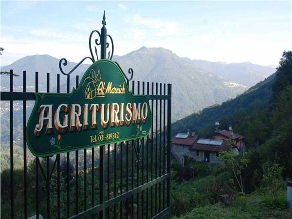 Ferienwohnung 'Agriturismo Al-Marnich - Comer See' im Ort Schignano