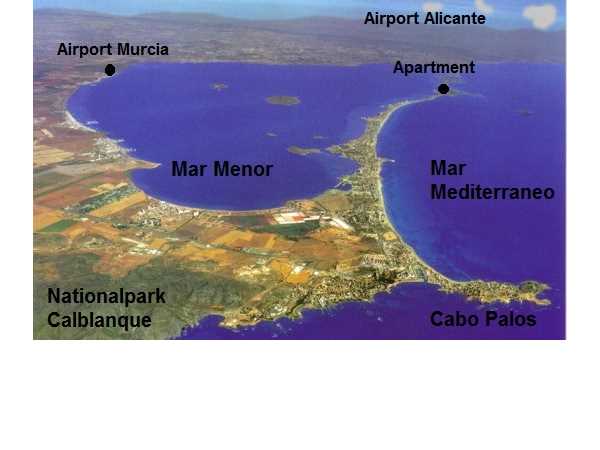 Ferienwohnung 'Las Gemelas de Frente Marino' im Ort La Manga del Mar Menor