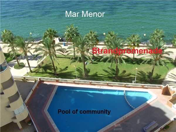 Ferienwohnung Las Gemelas de Frente Marino, La Manga del Mar Menor, Costa Calida, Murcia, Spanien, Bild 3