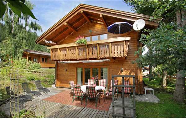 Ferienhaus 'Chalet Villa Rosa im Gartenhotel Rosenhof bei Kitzbühel' im Ort Oberndorf bei Kitzbühel