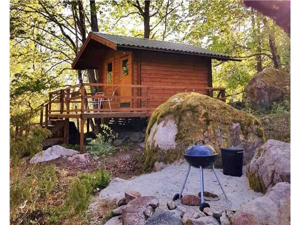 Ferienhaus 'Back to Basic Hütte + Kanu in Schweden' im Ort Tingsryd